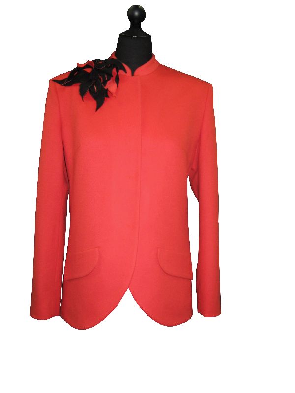 Пиджак – китель из шерсти с кашемиром